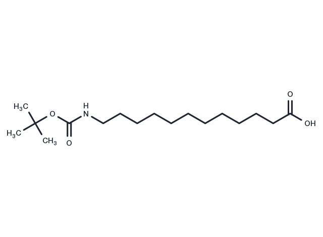 Boc-12-Ado-OH Chemical Structure