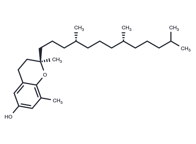 Delta-Tocopherol Chemical Structure