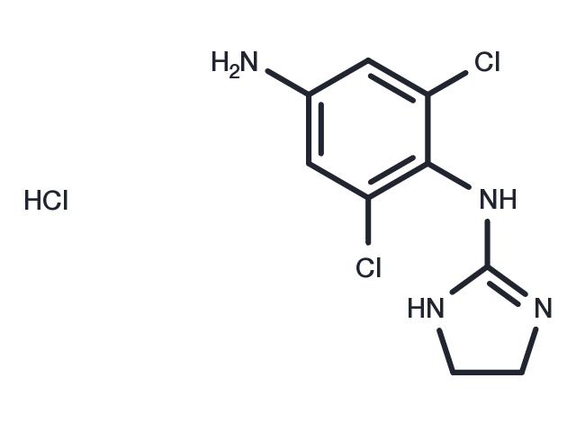 TargetMol Chemical Structure Apraclonidine hydrochloride