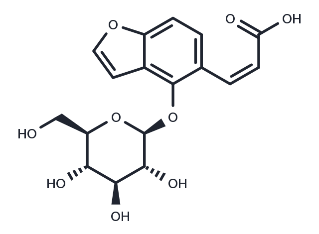 Isopsoralenoside Chemical Structure