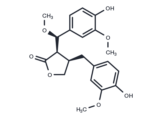TargetMol Chemical Structure (7R)-Methoxy-8-epi-matairesinol