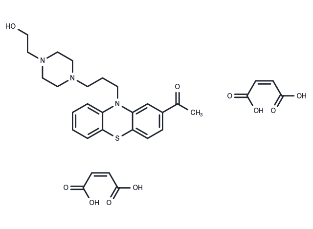 TargetMol Chemical Structure Acetophenazine dimaleate