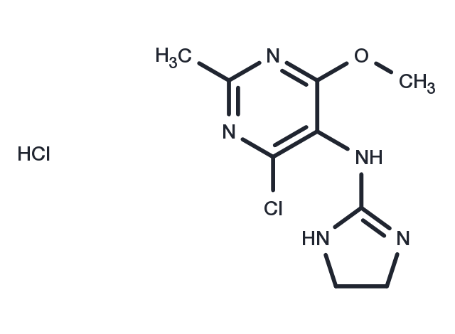 Moxonidine hydrochloride Chemical Structure