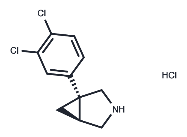 Amitifadine hydrochloride Chemical Structure
