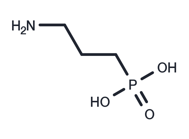 TargetMol Chemical Structure 3-Aminopropylphosphonic Acid