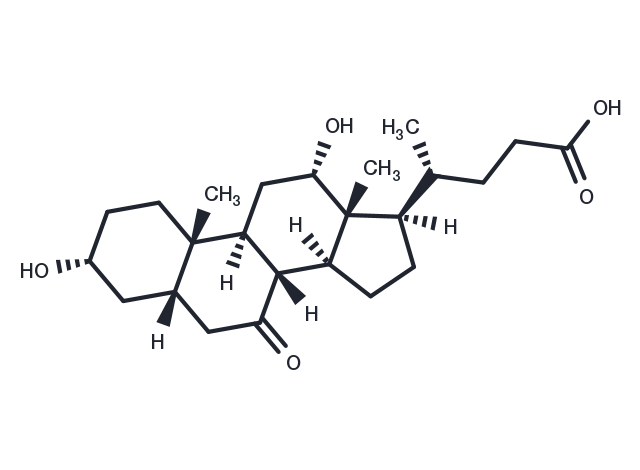 7-keto-deoxycholic acid Chemical Structure