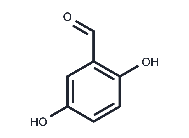 TargetMol Chemical Structure 2,5-Dihydroxybenzaldehyde
