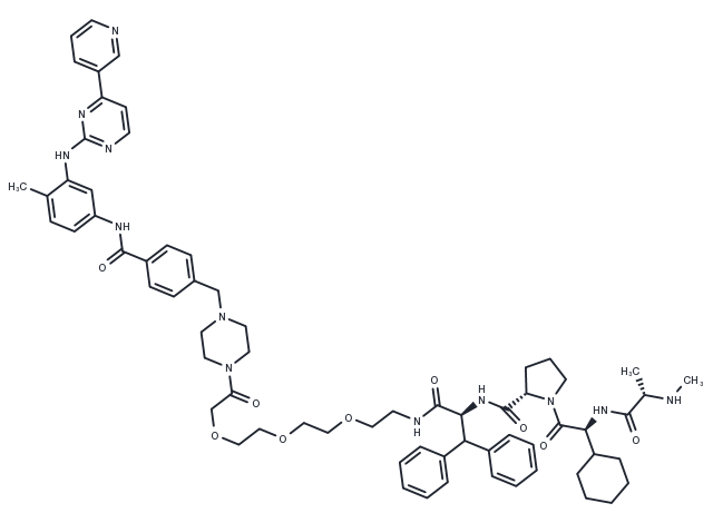 TargetMol Chemical Structure SNIPER(ABL)-050