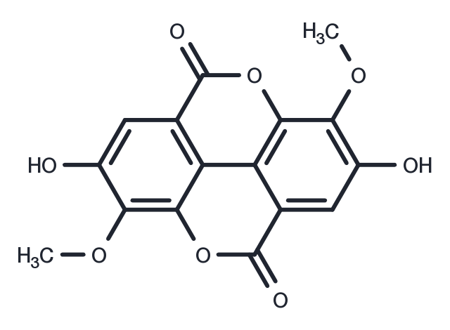 TargetMol Chemical Structure 3,3'-Di-O-methylellagic acid
