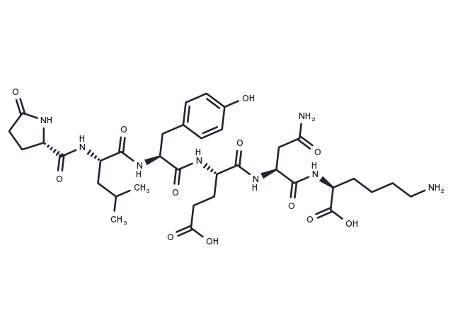 Neurotensin (1-6) Chemical Structure