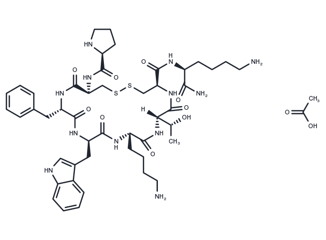 TargetMol Chemical Structure Cortistatin-8 acetate