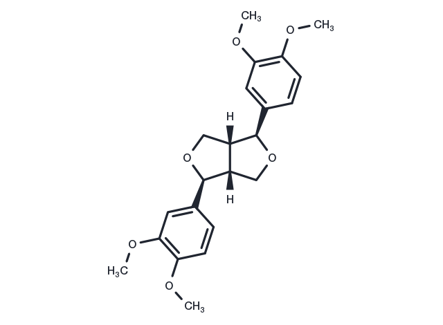 TargetMol Chemical Structure Pinoresinol dimethyl ether