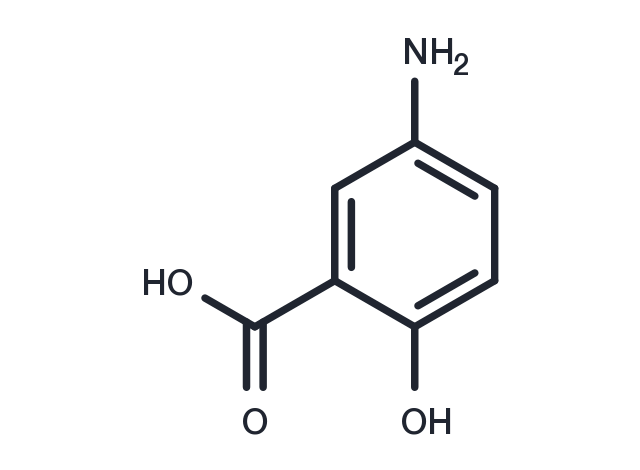 TargetMol Chemical Structure 5-Aminosalicylic Acid