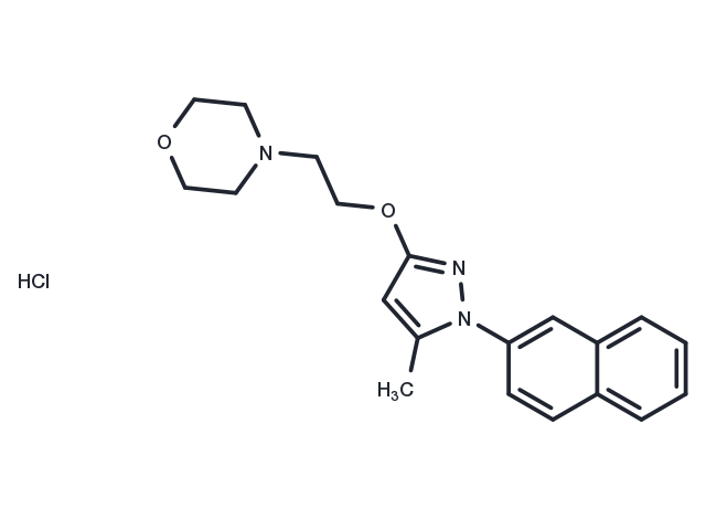 TargetMol Chemical Structure S1RA hydrochloride