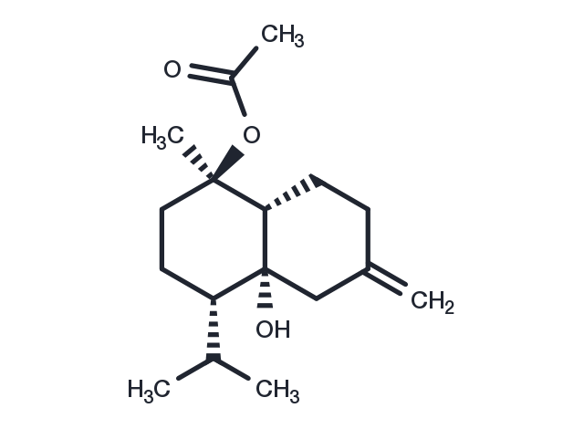 TargetMol Chemical Structure 10-O-Acetylisocalamendiol