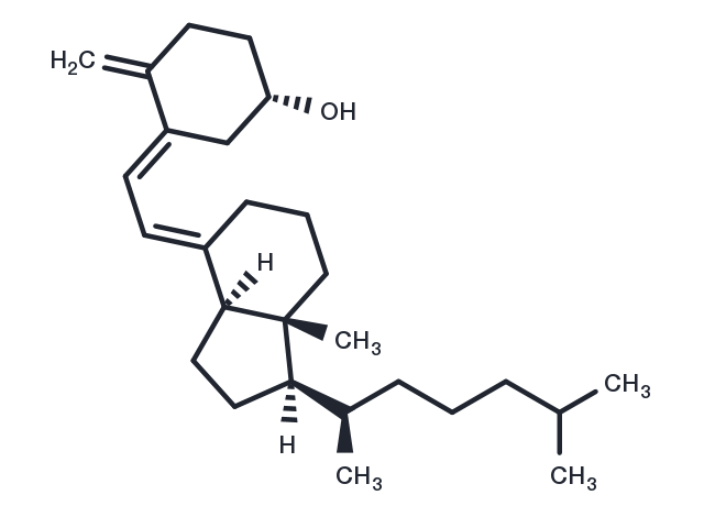 5,6-trans-Vitamin D3 Chemical Structure