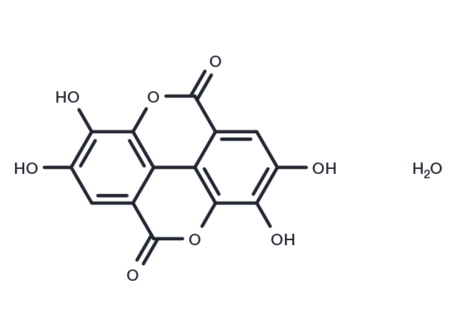TargetMol Chemical Structure Ellagic acid (hydrate)