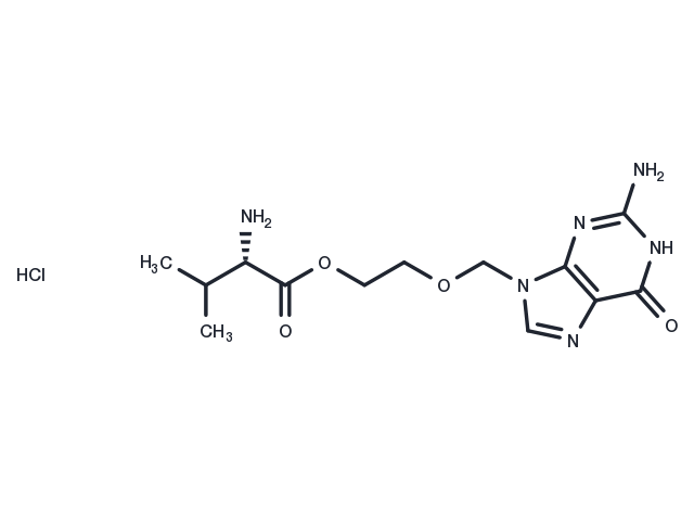 TargetMol Chemical Structure Valacyclovir hydrochloride