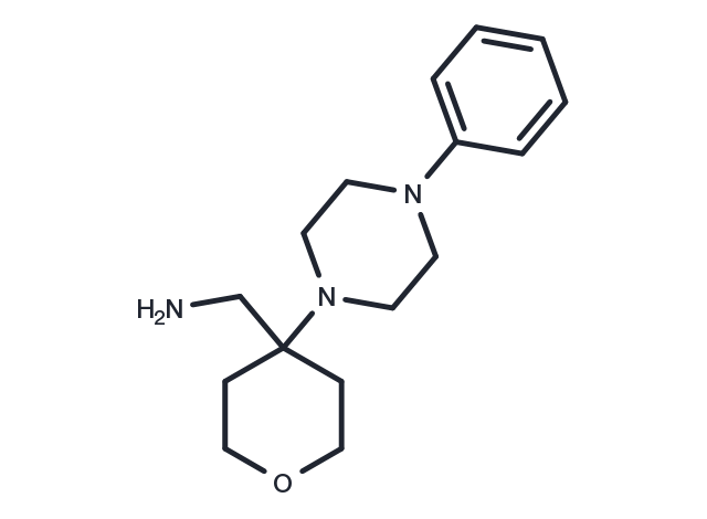 [4-(4-phenylpiperazin-1-yl)oxan-4-yl]methanamine Chemical Structure