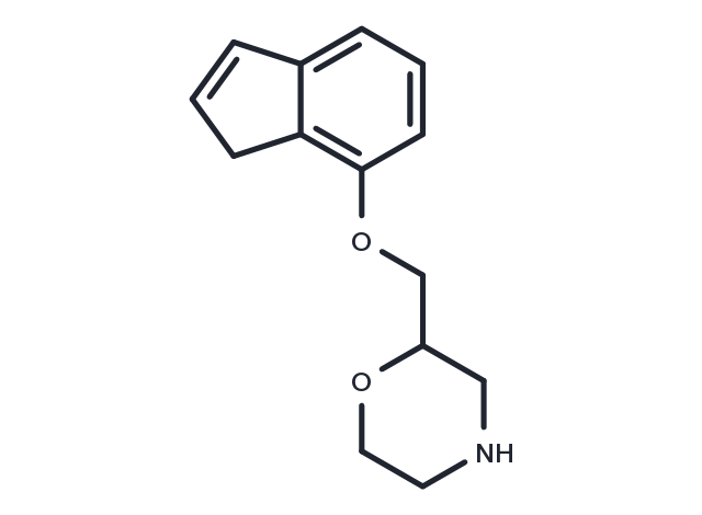 Indeloxazine Chemical Structure