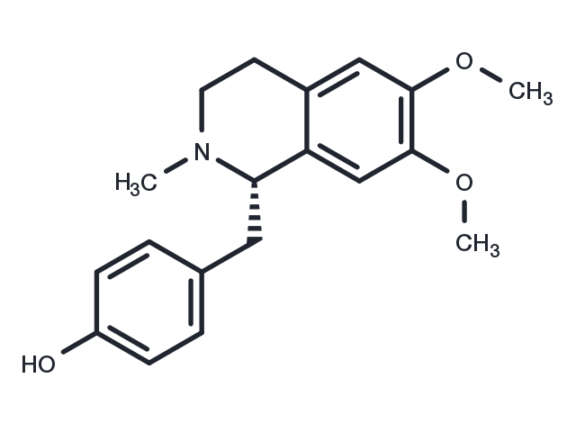 (+)-Armepavine Chemical Structure