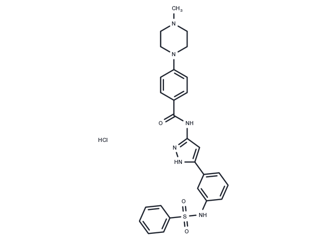 TargetMol Chemical Structure BPR1J-097 hydrochloride (1327167-19-0(free base))