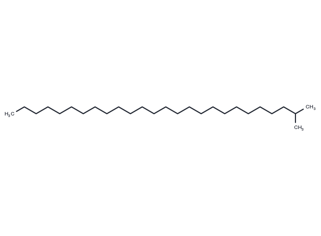 2-Methylhexacosane Chemical Structure