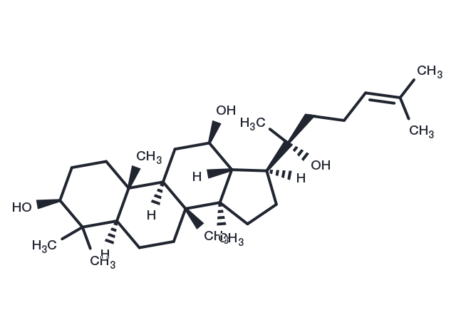 (20R)-Protopanaxadiol Chemical Structure