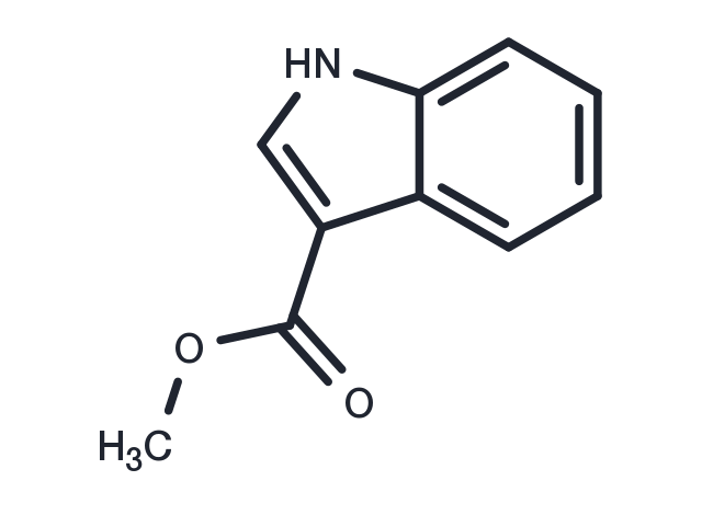 TargetMol Chemical Structure Methyl indole-3-carboxylate