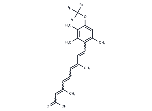 13-cis Acitretin D3 Chemical Structure