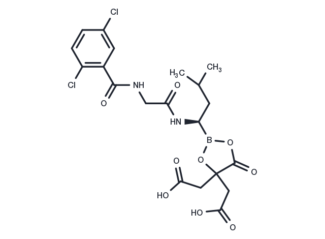 TargetMol Chemical Structure Ixazomib citrate