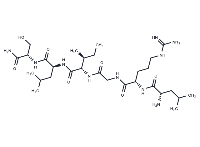 LRGILS-NH2 Chemical Structure