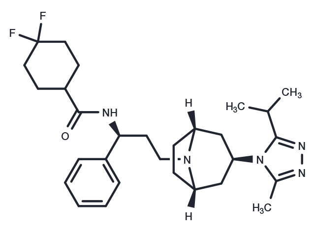 Maraviroc Chemical Structure