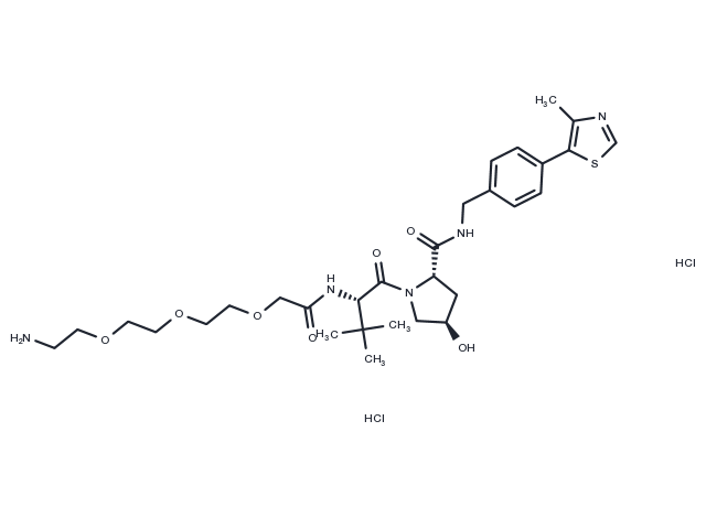 VH 032 amide-PEG3-amine Chemical Structure