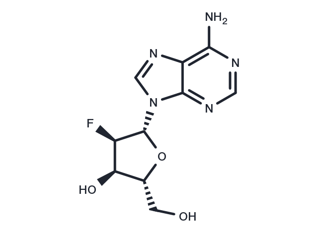 TargetMol Chemical Structure 2'-Fluoro-2'-Deoxyadenosine