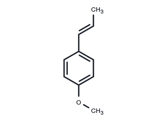 Trans-Anethole Chemical Structure