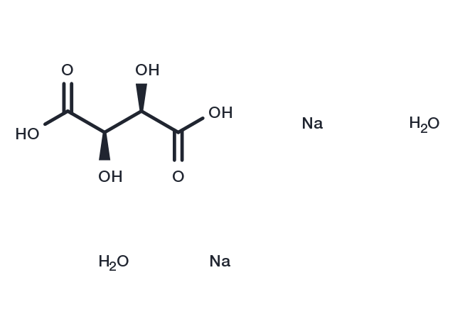 TargetMol Chemical Structure Tartaric acid disodium dihydrate