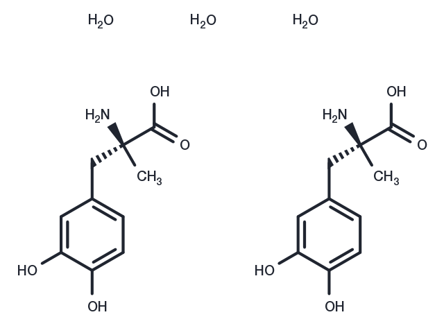 TargetMol Chemical Structure Methyldopa hydrate