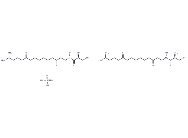 TargetMol Chemical Structure Lipoxamycin hemisulfate
