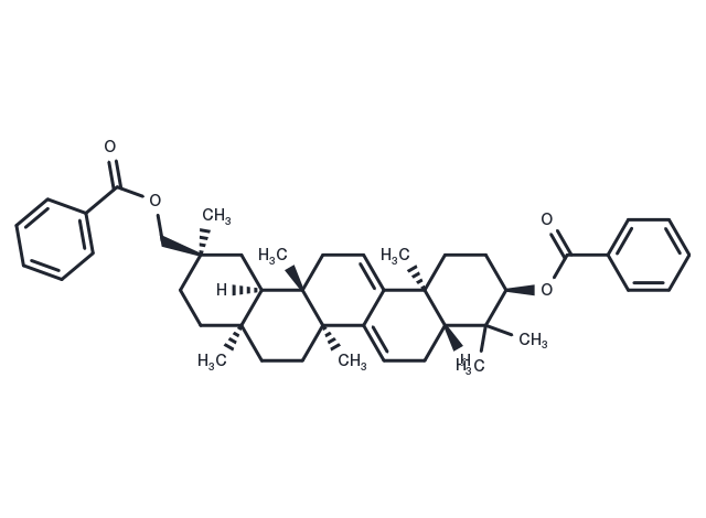 TargetMol Chemical Structure 3,29-O-Dibenzoyloxykarounidiol