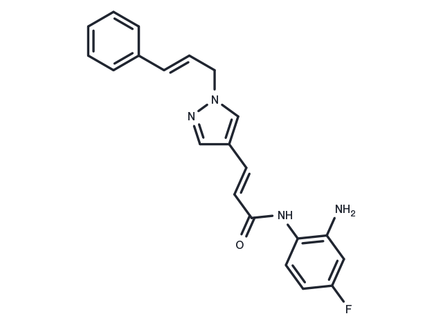 TargetMol Chemical Structure RGFP966 (E-isomer)
