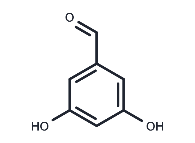 3,5-Dihydroxybenzaldehyde Chemical Structure