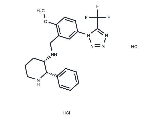 Vofopitant dihydrochloride Chemical Structure
