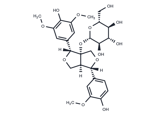 Fraxiresinol 1-O-glucoside Chemical Structure