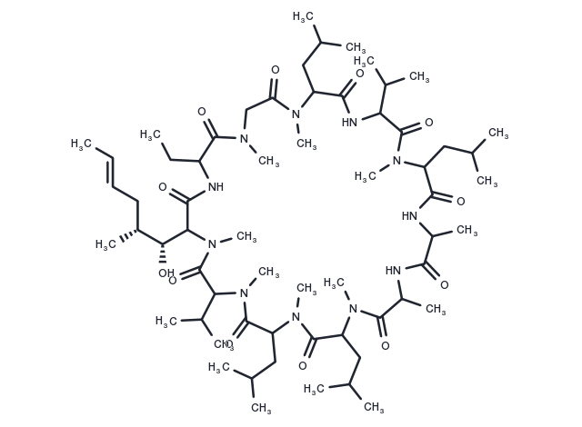 TargetMol Chemical Structure Cyclosporine