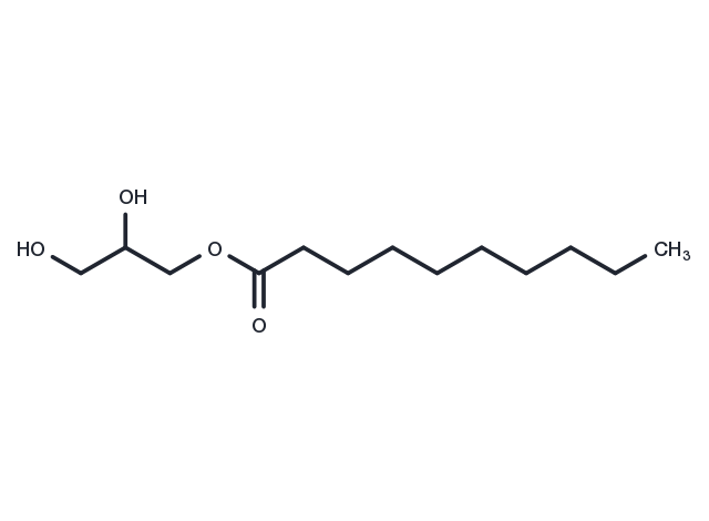 TargetMol Chemical Structure Monocaprin