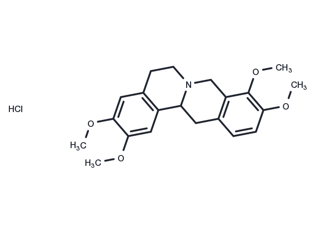 TargetMol Chemical Structure Tetrahydropalmatine hydrochloride