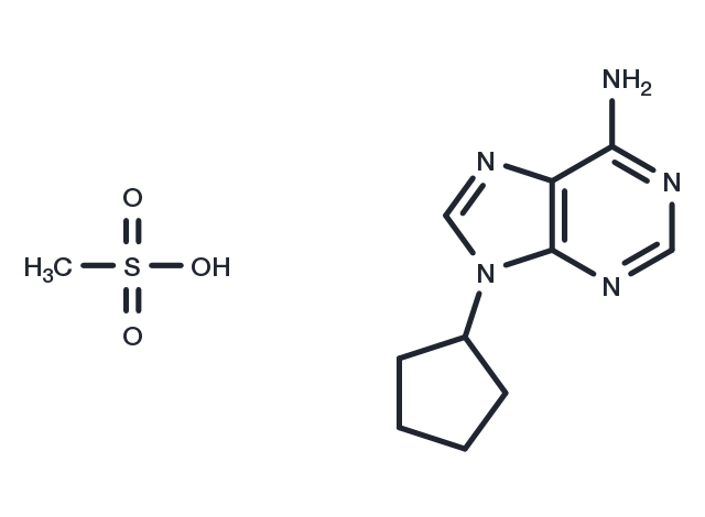 TargetMol Chemical Structure 9-CP-Ade Mesylate