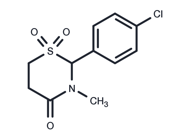 Chlormezanone Chemical Structure