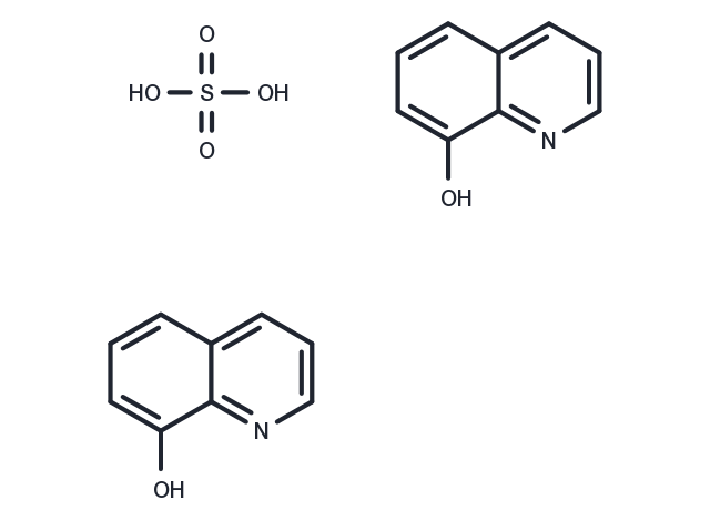 TargetMol Chemical Structure 8-Hydroxyquinoline hemisulfate